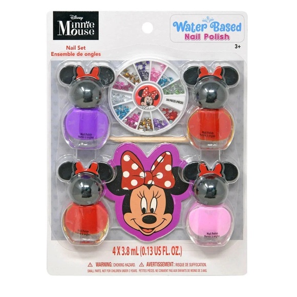 New Minnie Mouse Nail Set - Picture 2 of 3